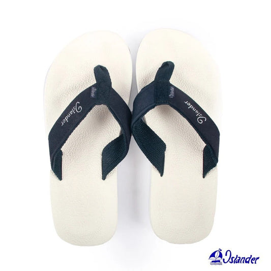 Islander Original Sandals (Slip-ons) - Blue & White